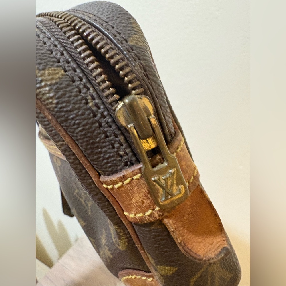 Louis Vuitton Monogram‎ Canvas Cosmetic Pouch Clutch Wristlet Bag - Picture 7 of 16